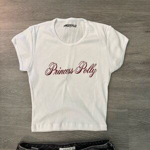 Baby tee princess Polly t shirt